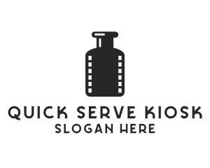 Film Ink Bottle logo design