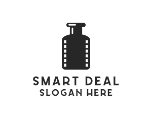 Film Ink Bottle logo design