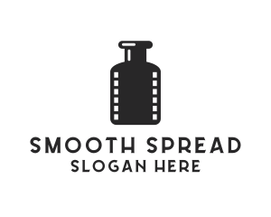 Film Ink Bottle logo design