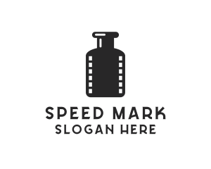 Film Ink Bottle logo design