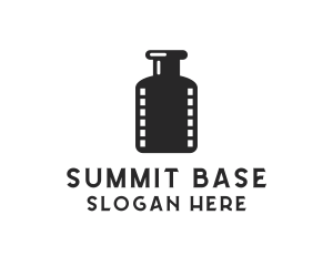 Film Ink Bottle logo design