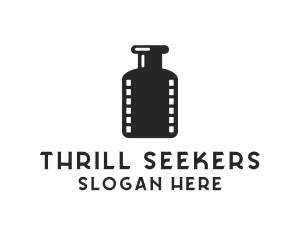 Film Ink Bottle logo design