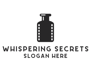 Film Ink Bottle logo design