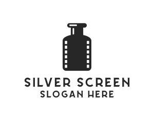 Film Production - Film Ink Bottle logo design