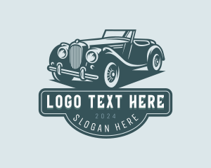 Vintage - Car Automobile Transport logo design