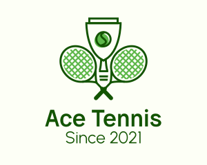 Tennis - Tennis Tournament Trophy logo design