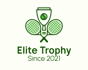 Trophy - Tennis Tournament Trophy logo design