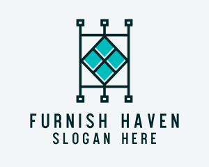 Carpet Furnishing Decor logo design