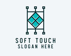 Towel - Carpet Furnishing Decor logo design