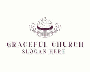 Baking - Sweet Cupcake Dessert logo design