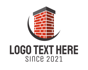 Chimney - Brick Chimney Contractor logo design
