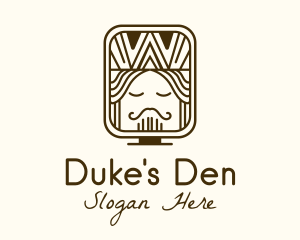 Duke - Royal King Mirror logo design