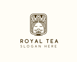 Royal King Mirror logo design