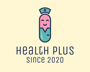 Medical Happy Pill logo design