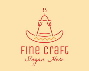 Mexican Hat Grill  logo design