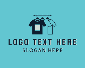 Hanger - Clean T-shirt Apparel logo design