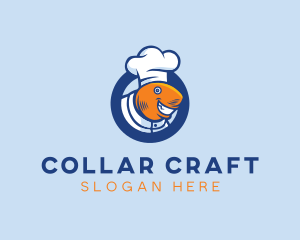 Seafood Fish Chef  logo design