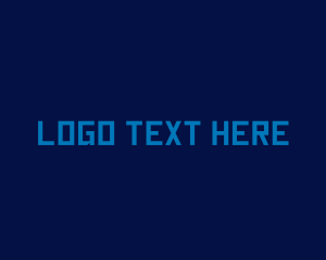 Blue - Digital Tech Security logo design