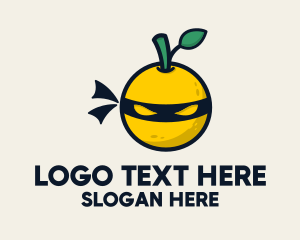 Kiosk - Lemonade Fruit Ninja logo design