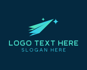 Logistics - Logistics Plane Courier logo design