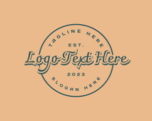 Retro Brand Business Logo