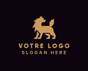Luxe - Animal Wolf Company logo design