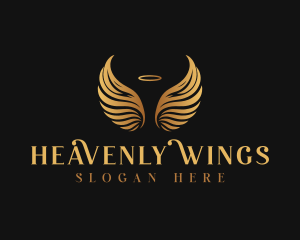 Holy Angelic Wings logo design