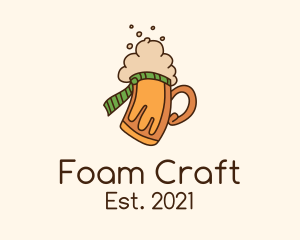 Beer Foam Pub logo design