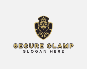 Gorilla Security Police logo design