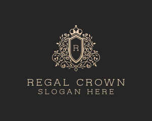 Royal Crown University logo design