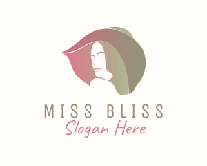 Fashion Woman Hat logo design