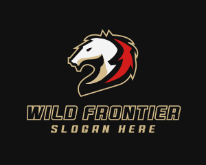 Wild Horse Sports logo design