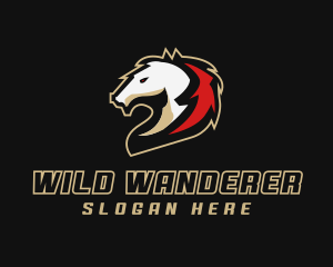 Wild Horse Sports logo design