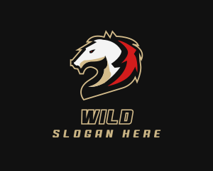 Wild Horse Sports logo design