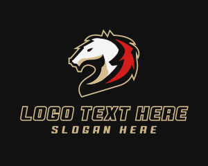 Bronco - Wild Horse Sports logo design