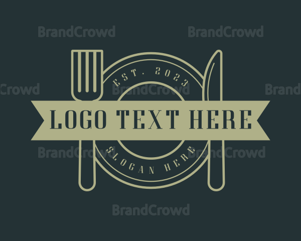 Restaurant Buffet Dining Logo