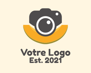 Photo - Fruit Camera Photography logo design