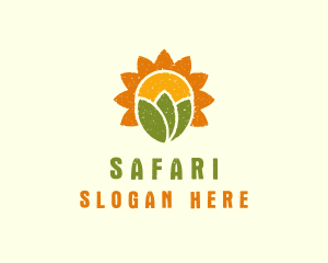 Sunflower Farm Garden Logo