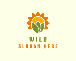 Sunflower Farm Garden Logo