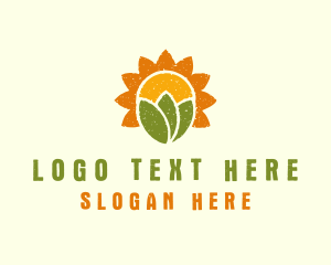 Sunflower Farm Garden Logo
