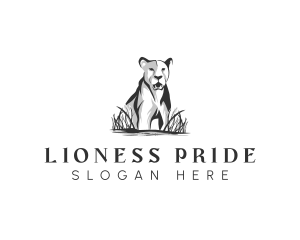 Lioness - Animal Beast Lioness logo design