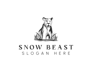 Animal Beast Lioness logo design