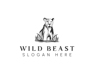 Animal Beast Lioness logo design