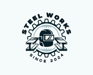 Mechanical Steelworks Welder logo design