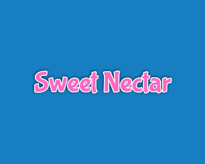 Sweet Cute Bubblegum logo design