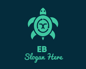 Environment - Sea Turtle Sustainability logo design