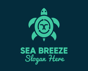 Sea Turtle Sustainability  logo design