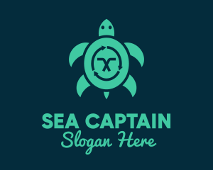 Sea Turtle Sustainability  logo design