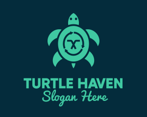 Sea Turtle Sustainability  logo design