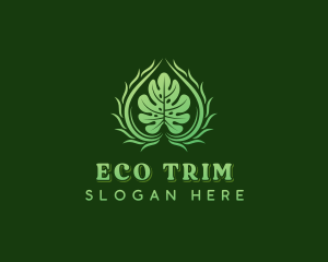 Eco Herbal Garden logo design